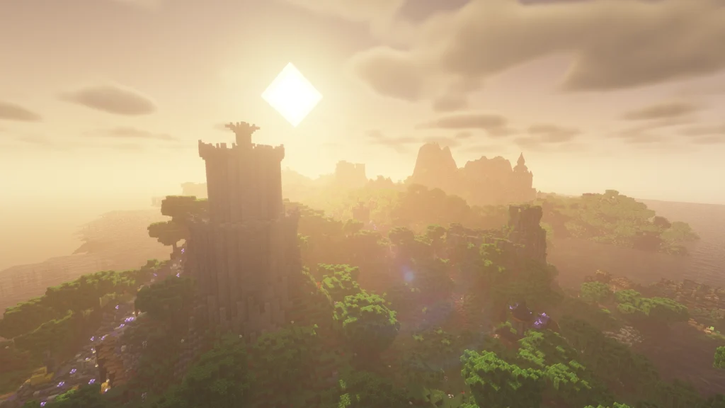 Explore vast worlds and hidden areas on the ArkOfRulers Minecraft Kingdom Server