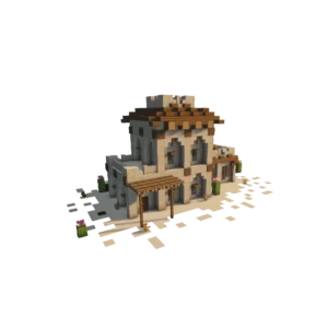 Minecraft Medieval Desert House