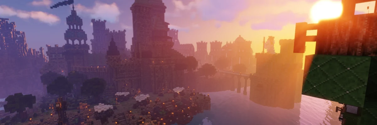 A large dock in ArkOfRulers The Minecraft Kingdom Server