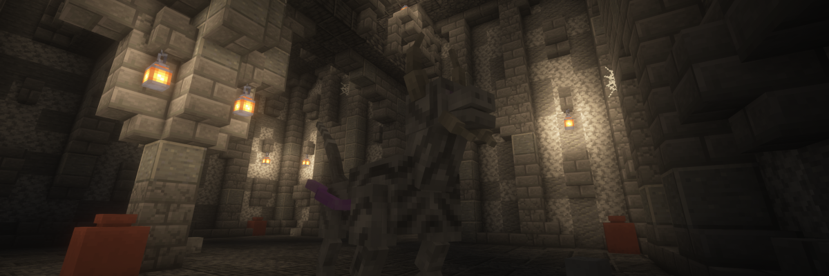 A dungeon with custom boss ArkOfRulers The Minecraft Kingdom Server